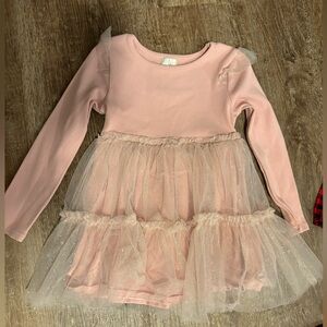 Joie Pink Ribbed Knit Dress